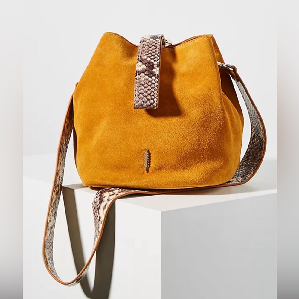 Thacker Loren Crossbody Bag, Suede